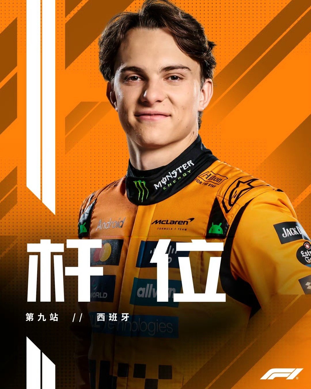 迈凯伦鏖战红牛二队，皮亚斯特里带队取胜